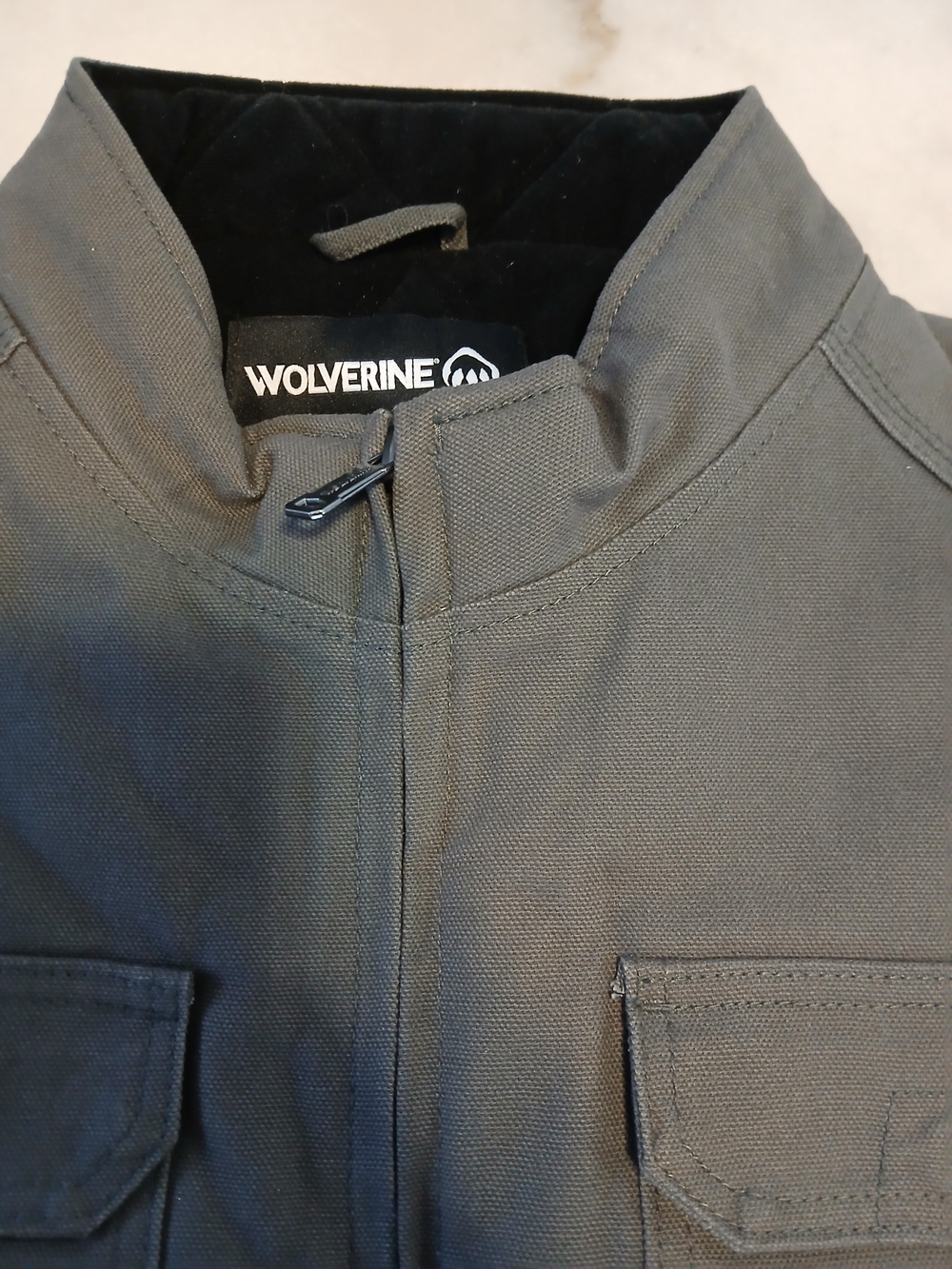 Wolverine Men’s Gray Utility Work Vest - Picture 3 of 4